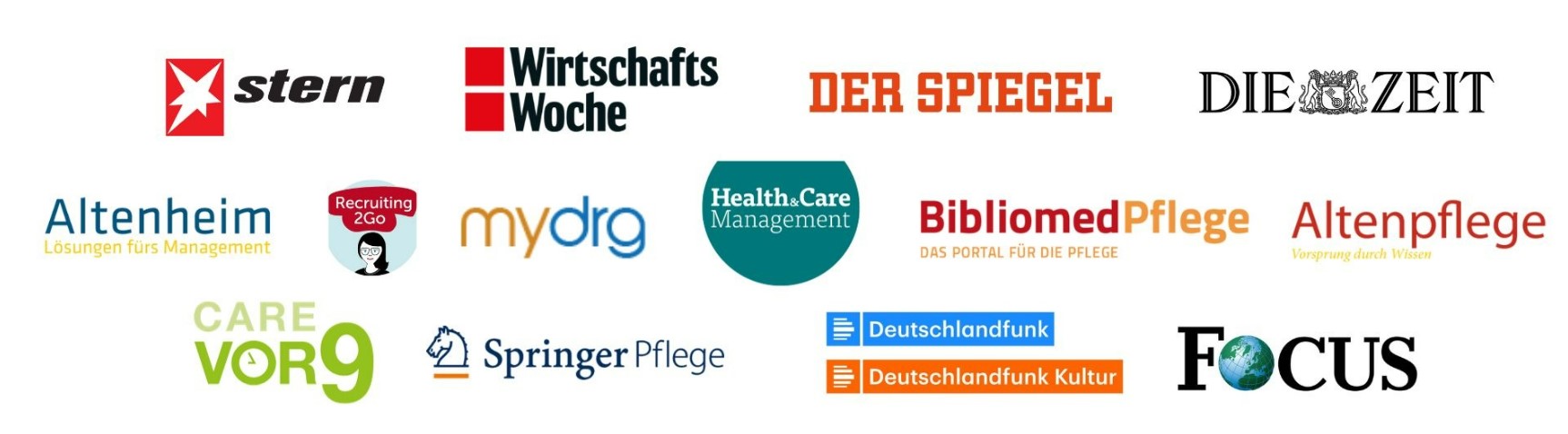Bekannt aus: Stern, WirtschaftsWoche, Der Spiegel, Die Zeit und weiteren Medien